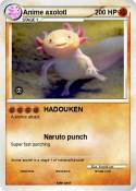 Anime axolotl