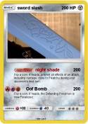 sword slash