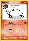 Mine turtle