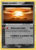 bombe nucléaire