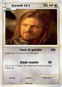 boromir lvl x 1