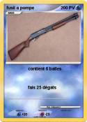 fusil a pompe