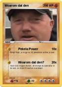 Woarom dat den