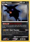 Dark Pikachu