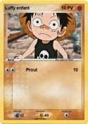 Luffy enfant