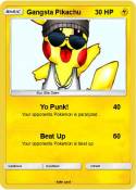 Gangsta Pikachu