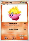 Fire Kirby