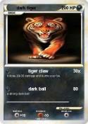 dark tiger