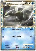 kyurem x