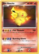 Fire Pikachu