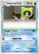 Fuzzy Cat Frog