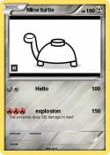 Mine turtle