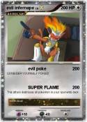 evil infernape