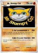 Mr. Stampy Cat