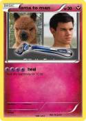 lama to man