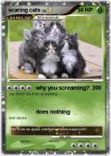 scaring cats