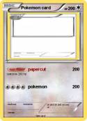 Pokemon card