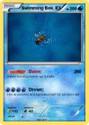 Swimming Bee.