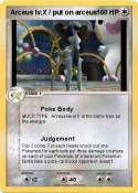 Arceus lv.X /