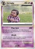 Evil baby
