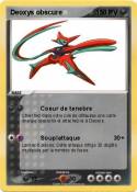 Deoxys obscure 