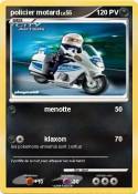 policier motard