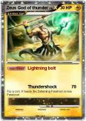 Zeus God of