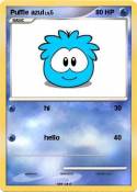 Puffle azul