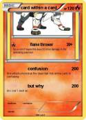 card within a