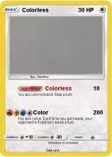 Colorless