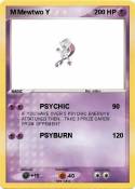 M Mewtwo Y
