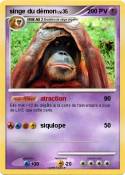 singe du démon