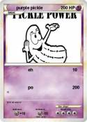 purple pickle
