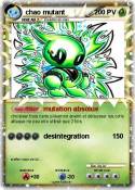 chao mutant