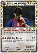 MESSI QUI PLEUR
