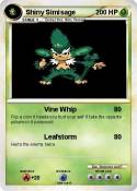 Shiny Simisage