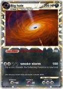 Big hole