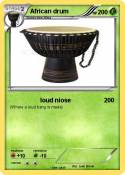 African drum