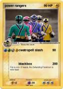 power rangers