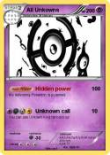 All Unkowns