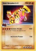 Gold Groudon lv