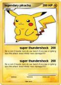 legendary pikac