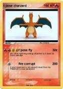 t pose charzard