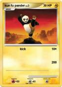 kun fu pander