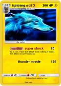 lightning wolf