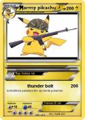 army pikachu