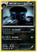 dark sub zero