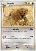 lion cub