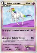 Robot unicorne