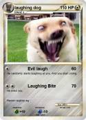 laughing dog